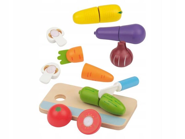 Aliments en bois à découper