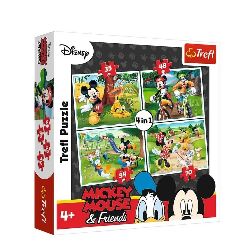 Puzzle Mickey 4 en 1