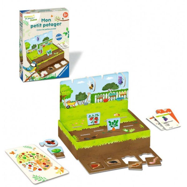 Jeu éducatif Ravensburger Mon petit potager Silence ça pousse
