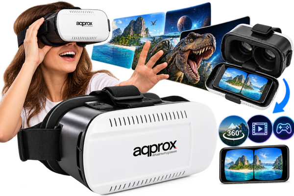 🥽 Approx APPVR01 – Lunettes de Réalité Virtuelle pour Smartphone