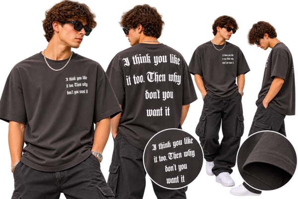 🖤 Tee-Shirt IKAO « I Think » — Noir — Taille S