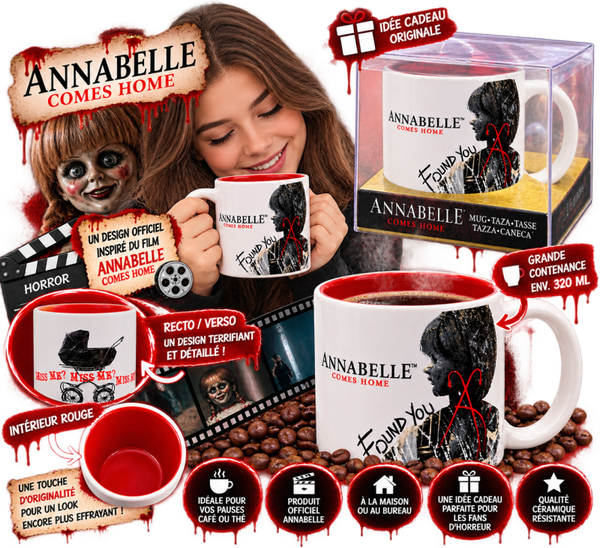 ☕ Mug Annabelle Comes Home – The Conjuring Universe