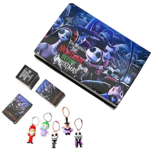 Porte-clés Mystery Box avec Jack & Sally