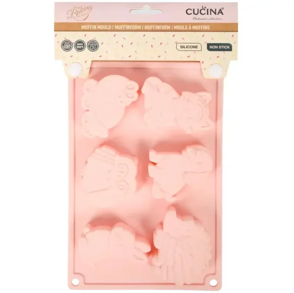 Moule  en silicone à motif animal