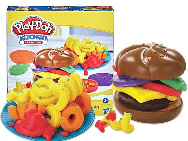 Hasbro Play-Doh Ensemble Burger et Frites