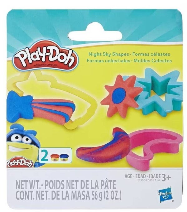 Play-Doh Formes Ciel Nocturne Comète Lune et Étoiles