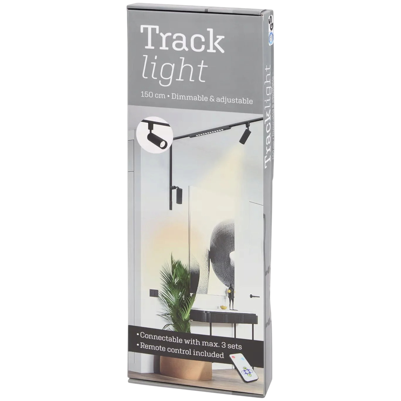 Projecteur sur rail Action 3 x 5 W 1,5 m