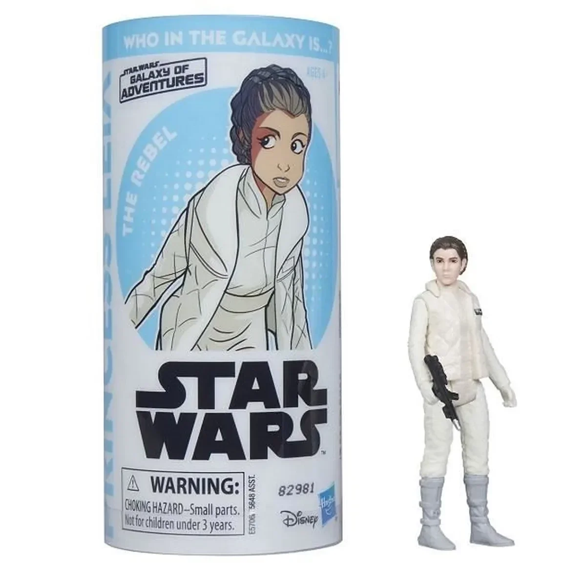 Star Wars Princess Leia Rebel 3.75" Action Figure Galaxy of Adventures