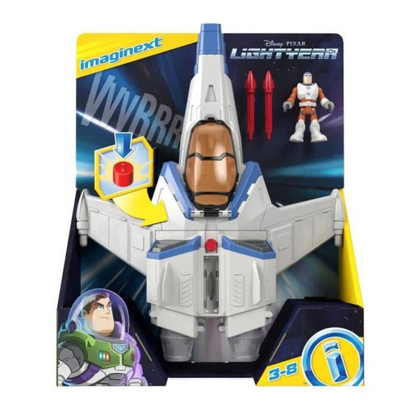 Imaginext Vaisseau spatial XL-15 ( 38 cm) et figurine Buzz l’Éclair XL