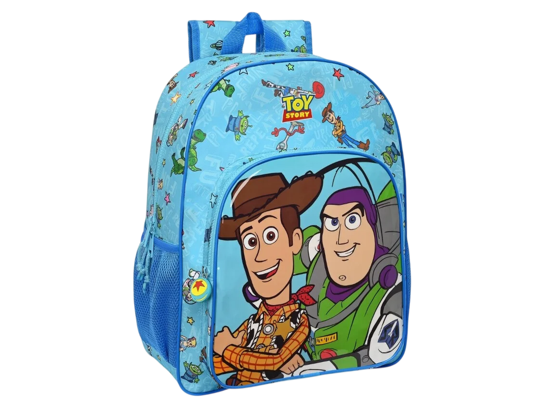 Sac à dos scolaire Toy Story Ready To Play bleu clair