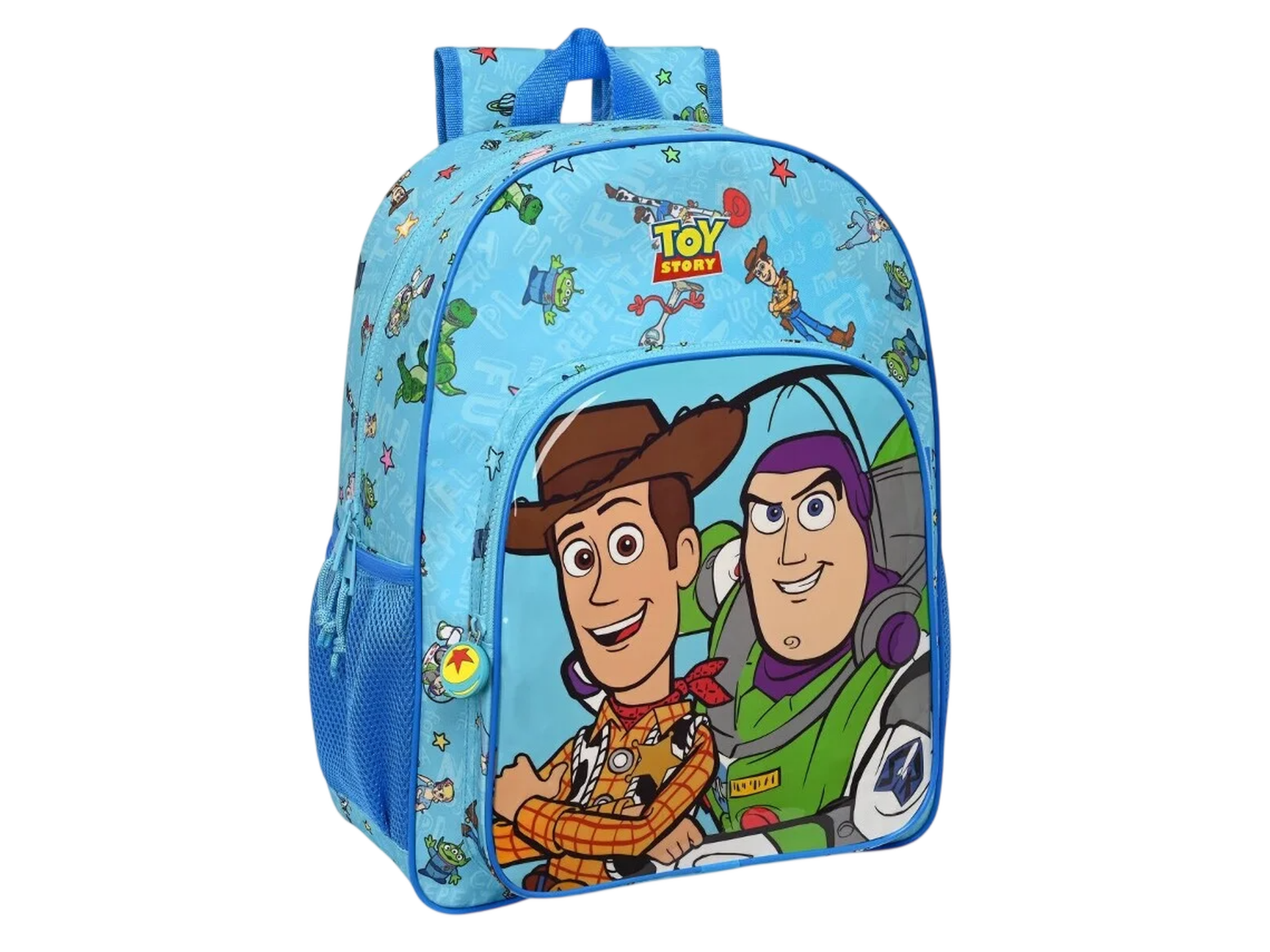 Sac à dos scolaire Toy Story Ready To Play bleu clair