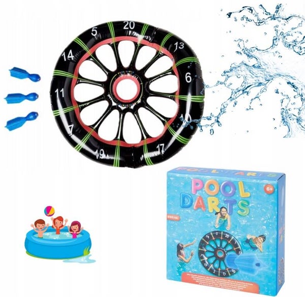 Cible de fléchettes, version aquatique, jeu de jardin