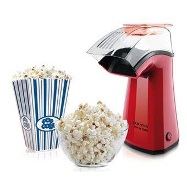 TAURUS POP'N'CORN Appareil a Pop Corn - 1100W - Pret en 3 minutes