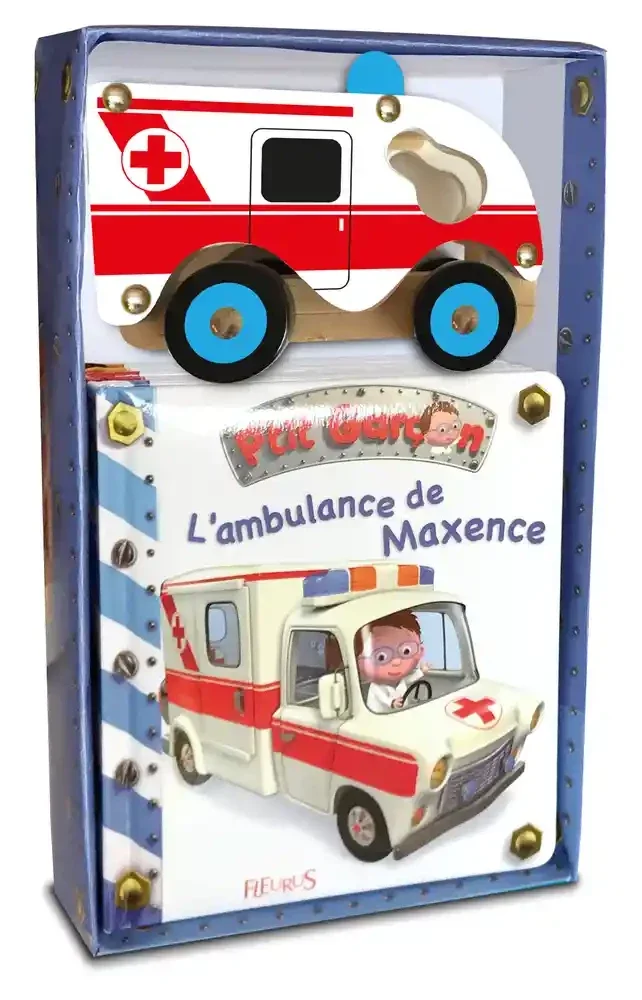 L'ambulance de Maxence - Avec un ambulance en bois