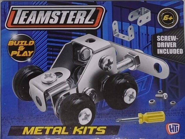 Petit kit de construction en métal TEAMSTERZ TOY CAR 6+