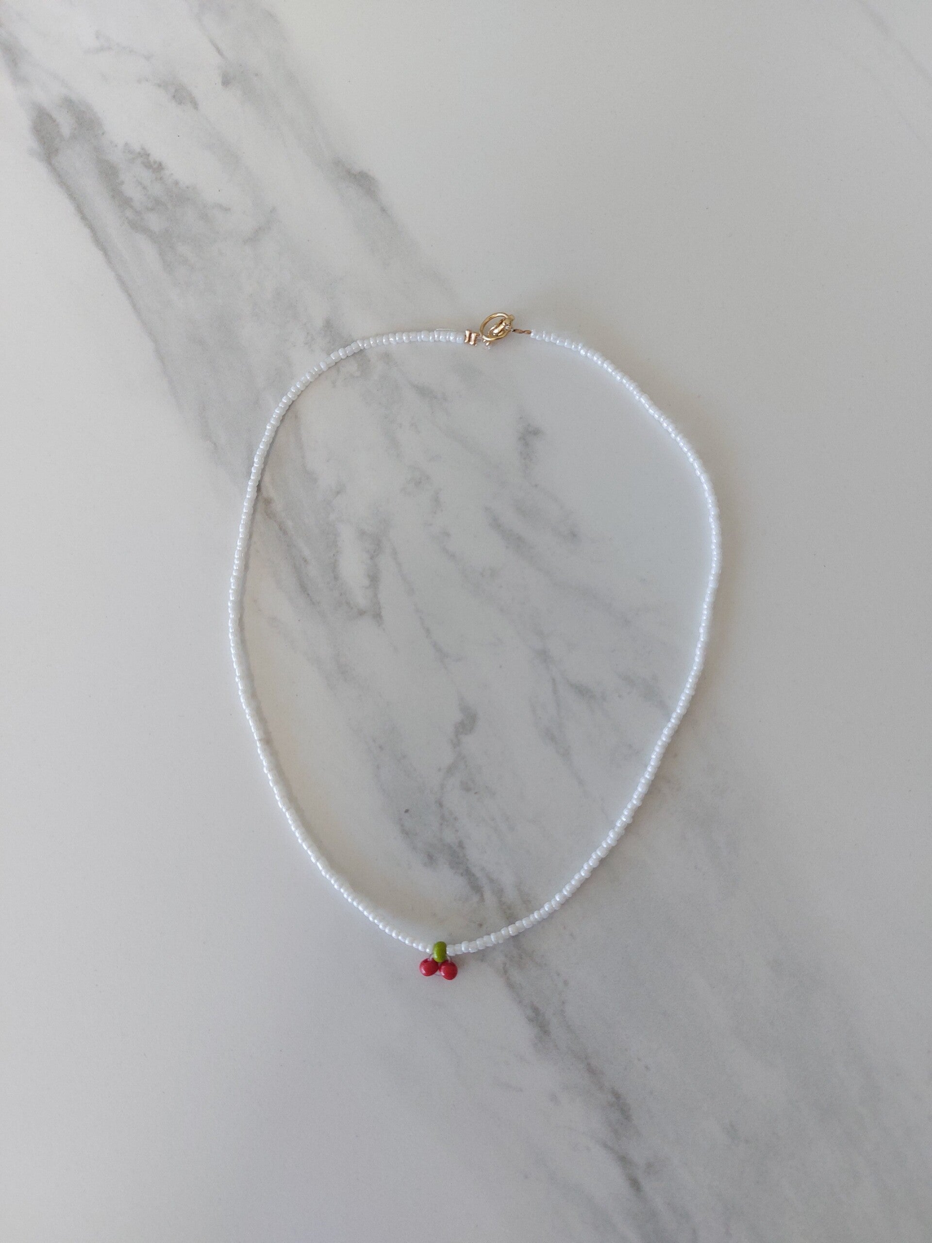 Cherry necklace single
