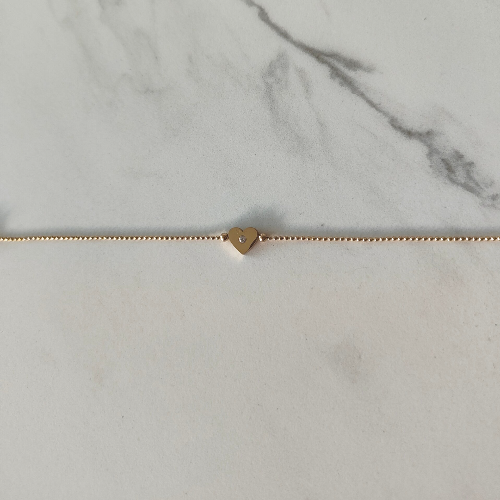 Single heart bracelet