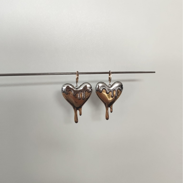 Two toned hearts