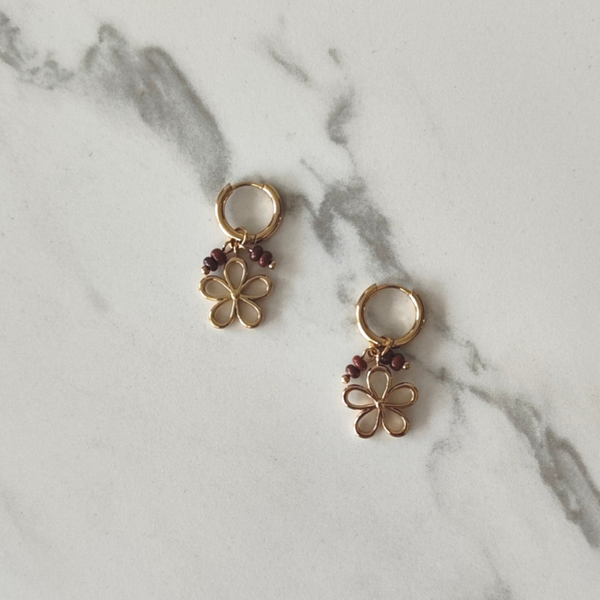 Flora earrings