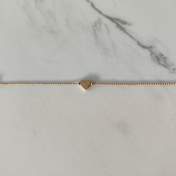 Single heart bracelet