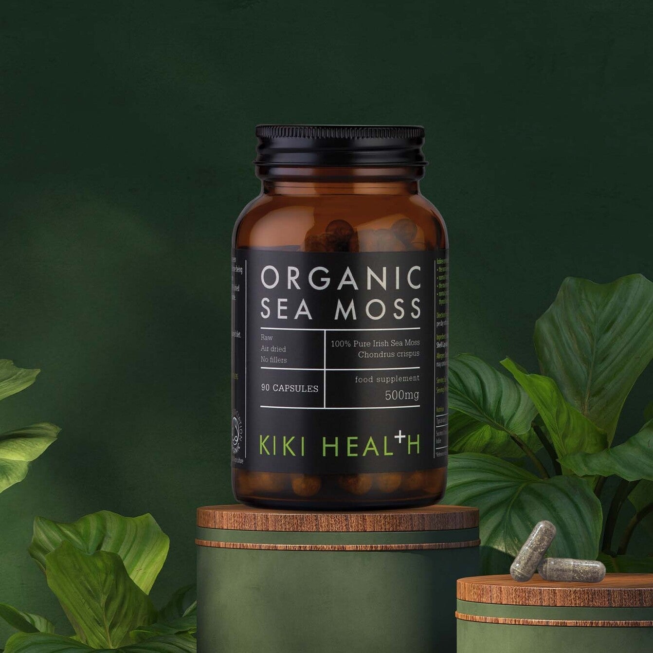 KIKI Health - ORGANIC SEAMOSS 90 VEGGIE CAPSULES