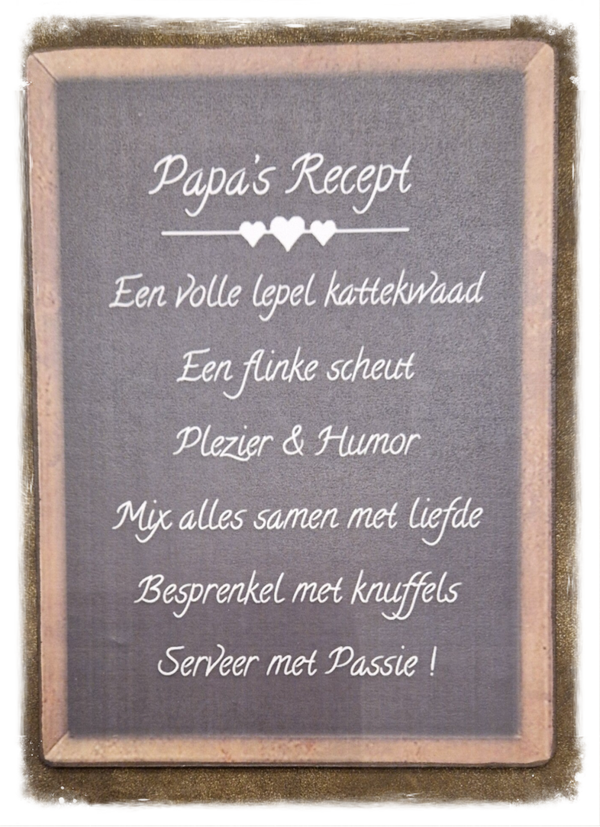 Papa's Regels