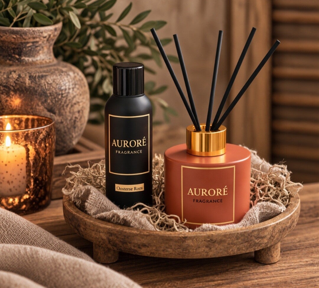 Onze reed diffusers bevatten een geur op natuurlijke basis die langdurig en geleidelijk wordt verspreid. Zo geniet je iedere dag van een verfijnde geurbeleving en een sfeervolle uitstraling in huis.