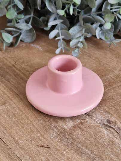 St Tropez       kandelaar   Roze
