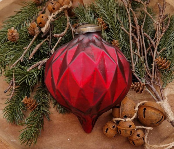 6470 Kerstbal Burgundy