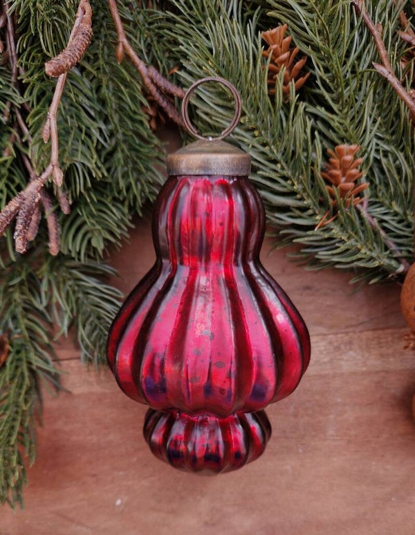 6472 Kerstbal Burgundy