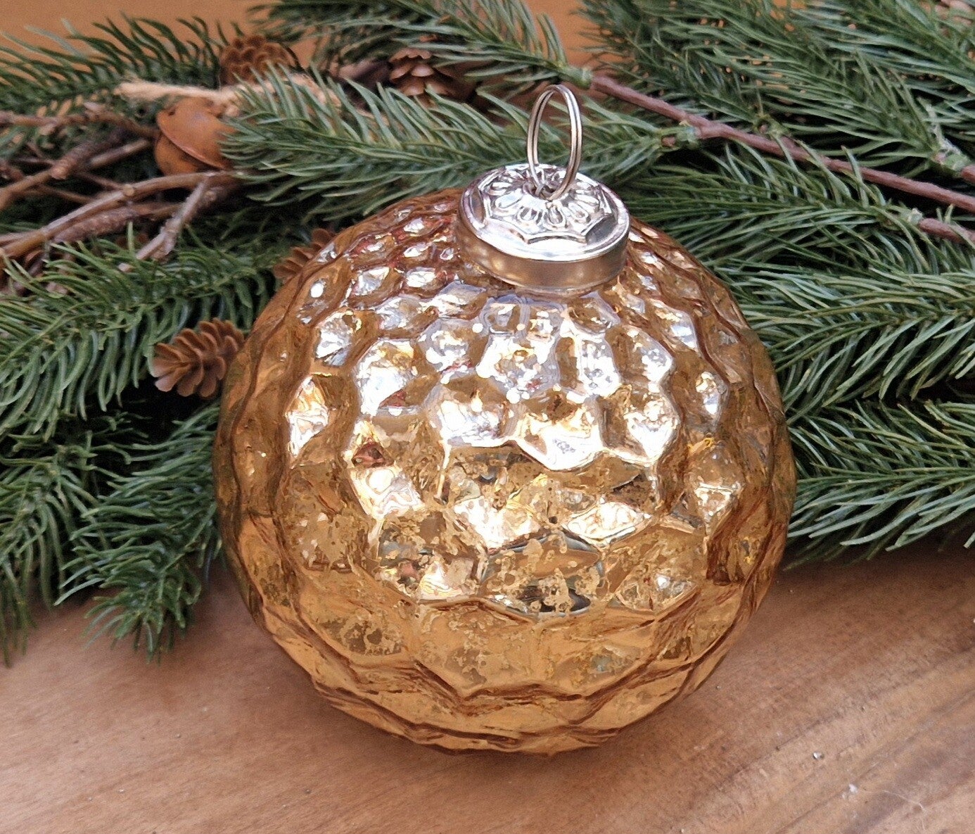 7864 Kerstbal Gold