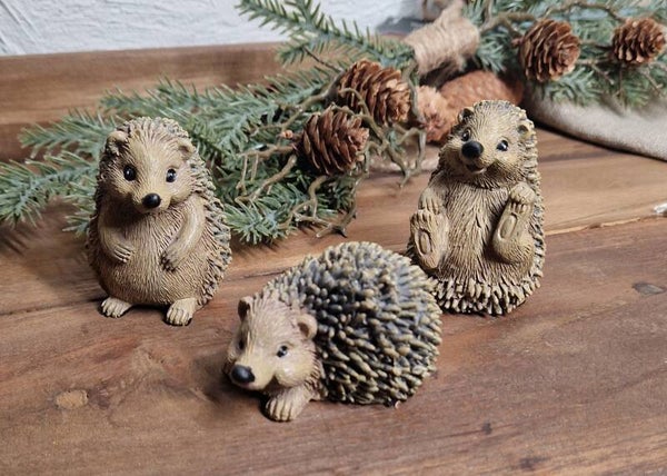 Decoratie Egels Set van 3