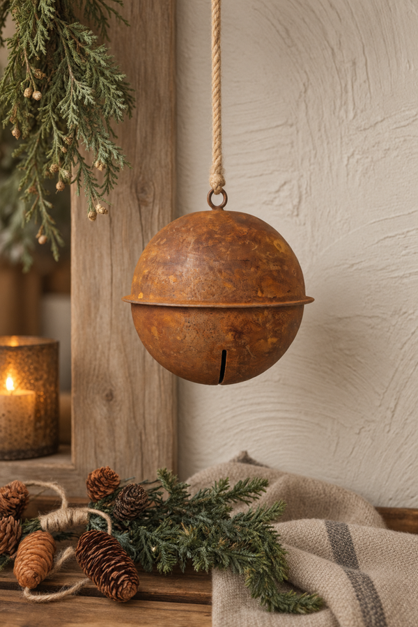 Hanger Verroeste Kerstbel XXL
