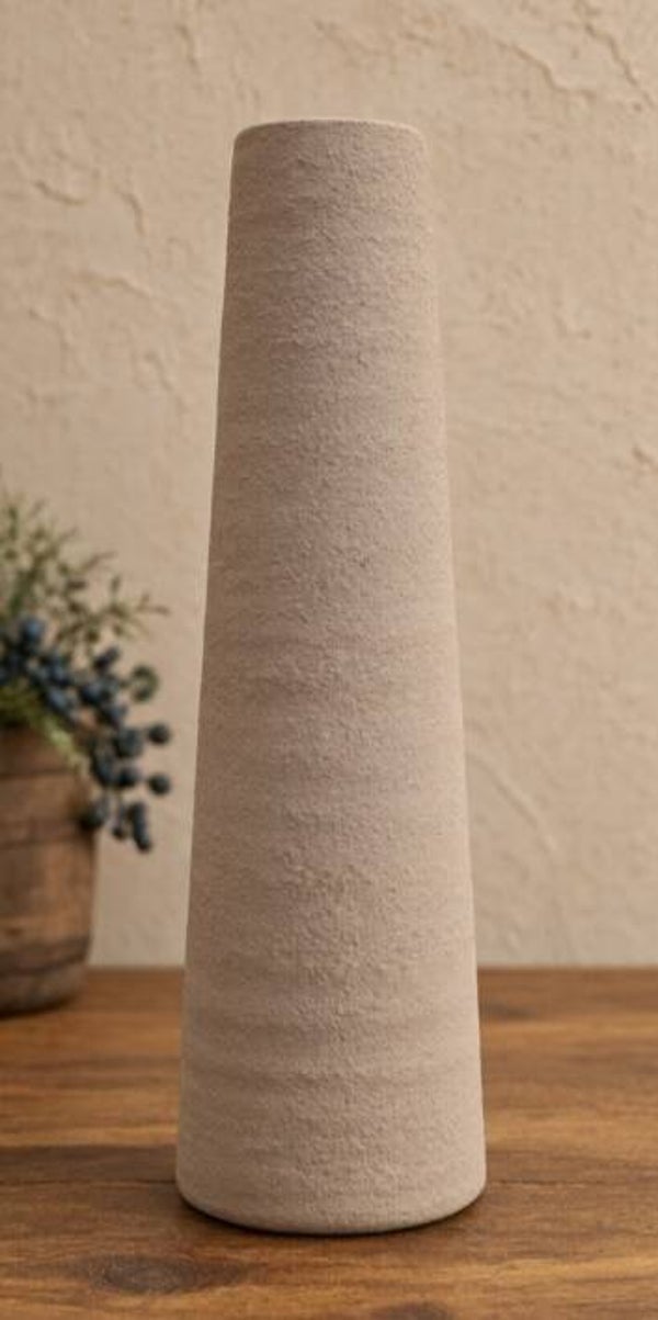 Hoge Vaas Taupe M