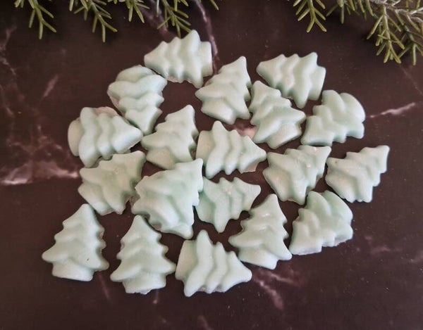 Pre - Order Organza zakje Kl Kerstboom 6 stuks