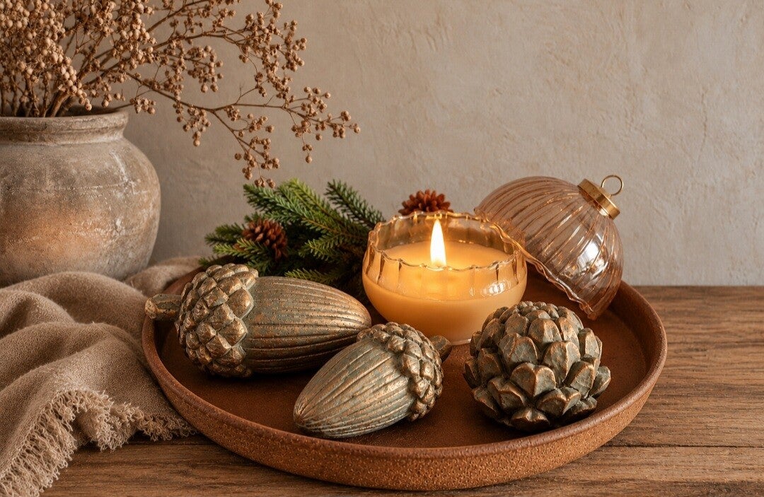 Landelijke Herfstdecoratie set op schaal