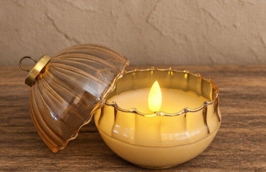 Led kerstbal Amber