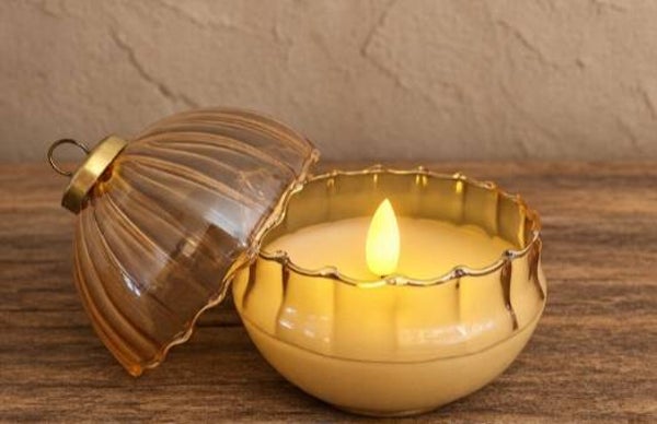 Led kerstbal Amber