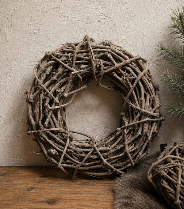 Robuuste houten krans M