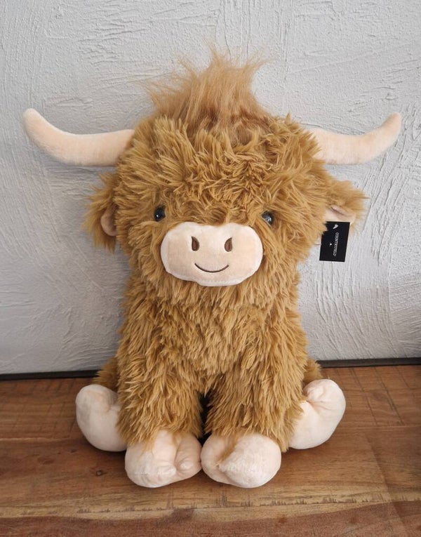 Schotse Hooglander Knuffel  diverse maten