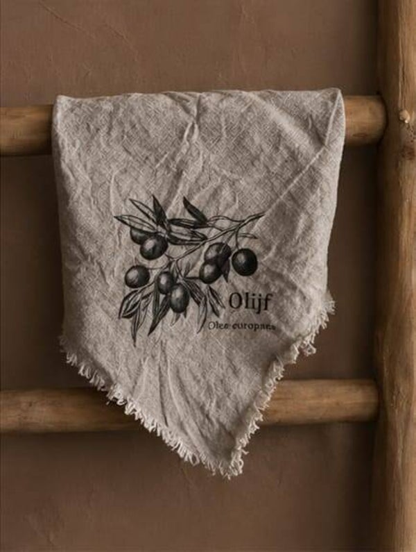 Shabby doek Olijf