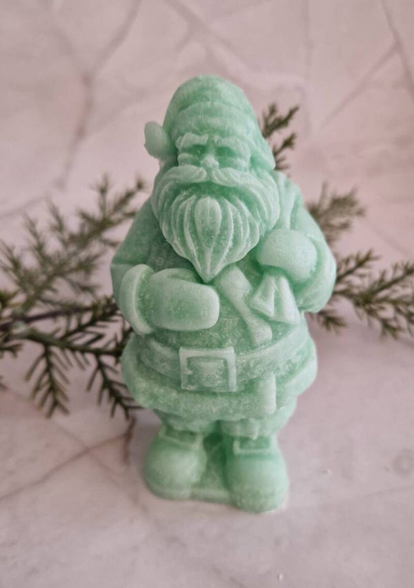 Pre - Order Kerstman met zak op de rug   2 stuks