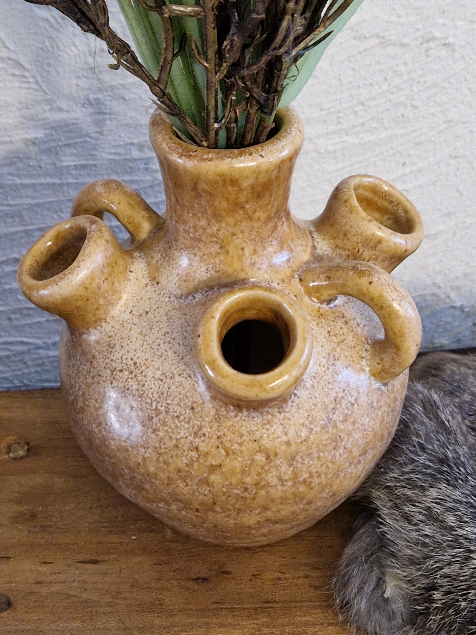 Tulpen Vaas Bruin Countryfield