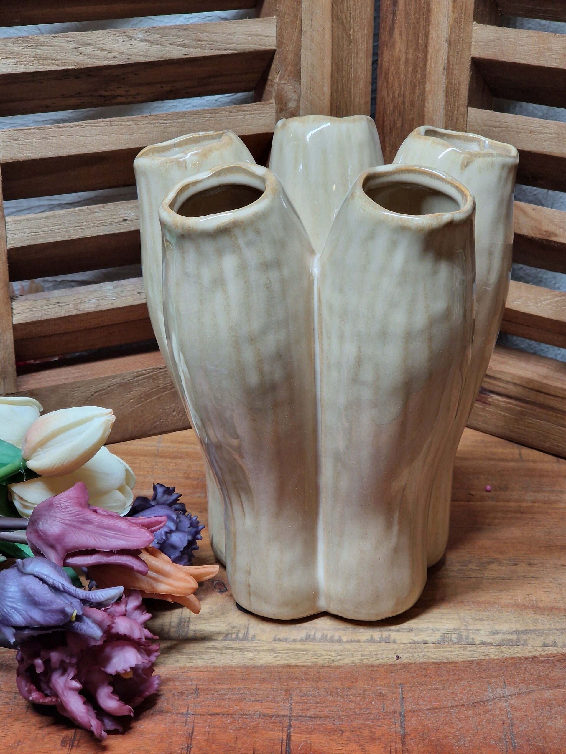 Tulpenvaas   Countryfield  Creme / Beige