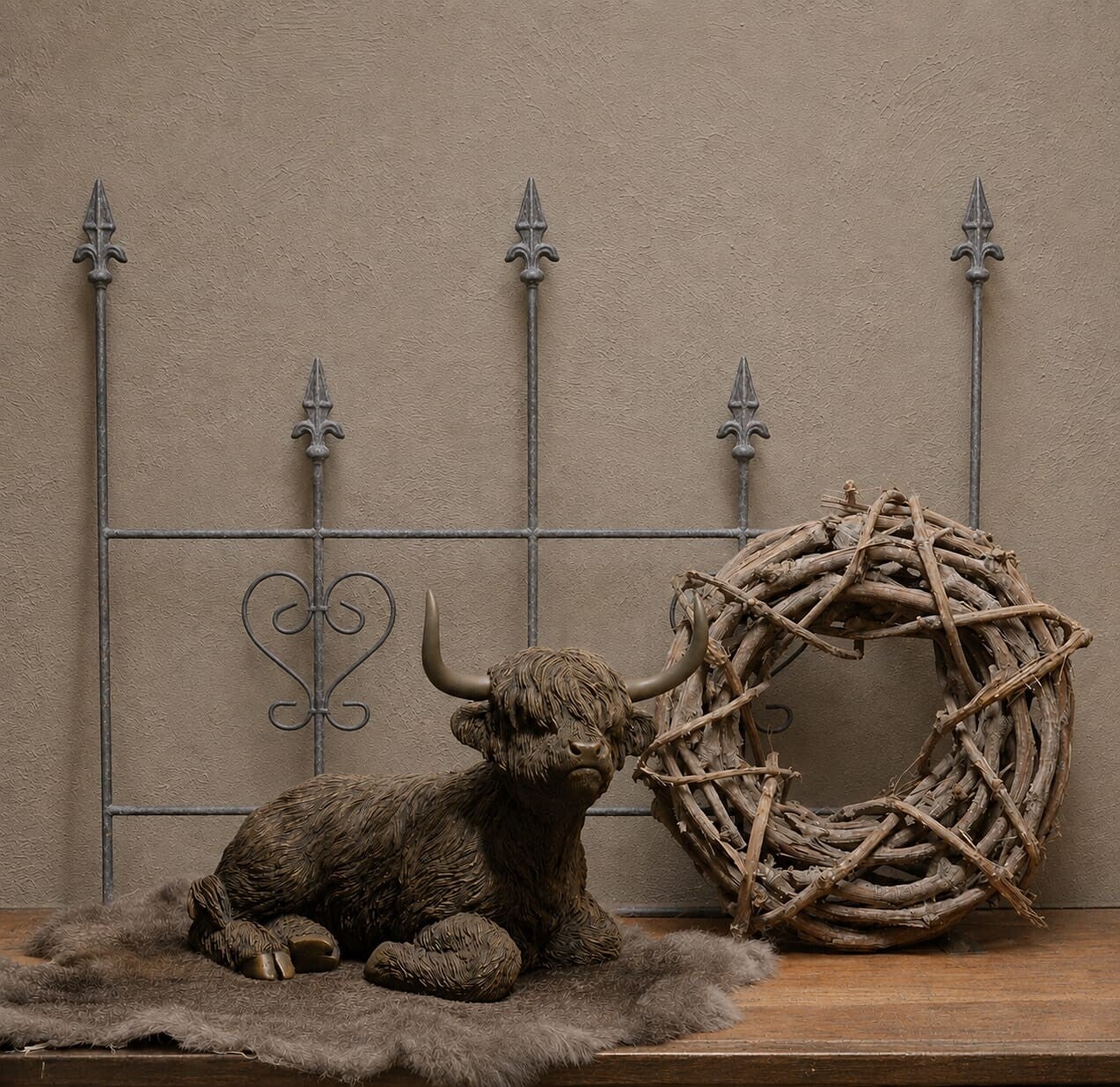 Decoratief metalen hekwerk