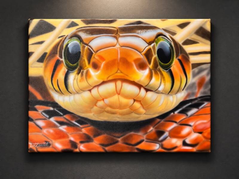 Limited Collection | „Schlange“ 30x40cm | 300,00€