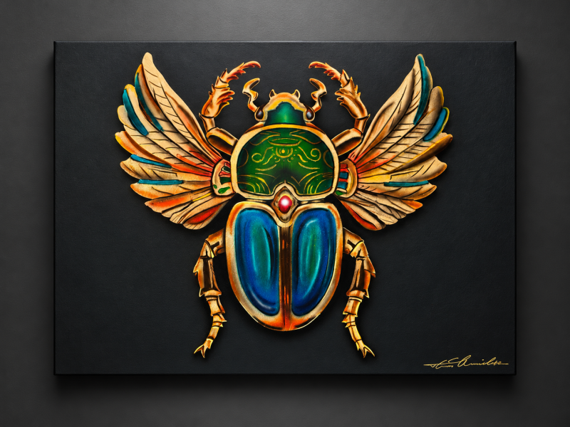 Limited Collection | „Skarabäus“ Alu-Dibond 30x40cm | 500,00€