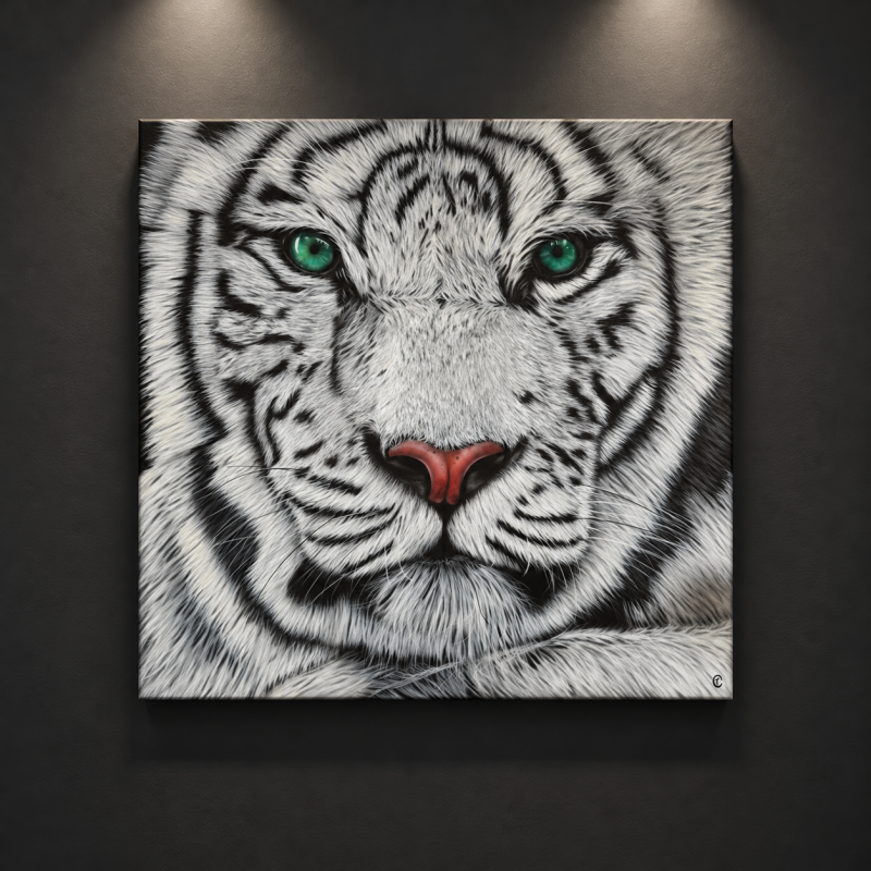 Limited Collection | „Weißer Tiger“ 800,00€ | VERKAUFT
