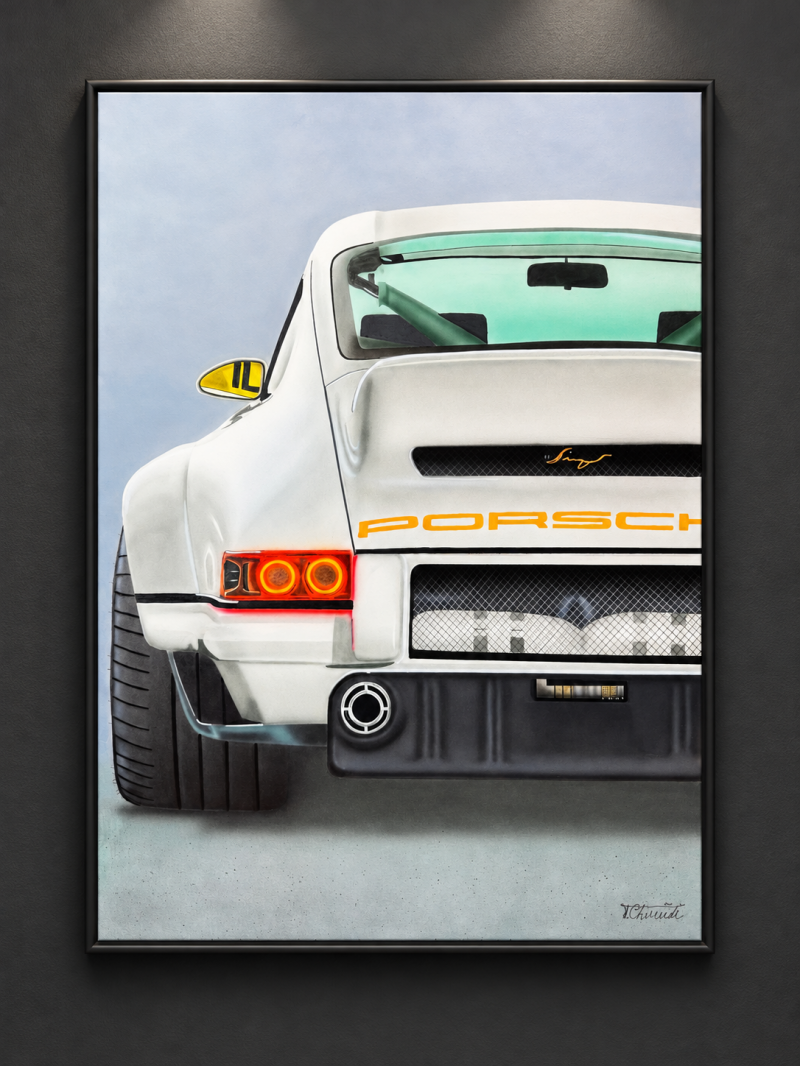 Timeless Collection | „Porsche“ 50x70cm gerahmt | 700,00€