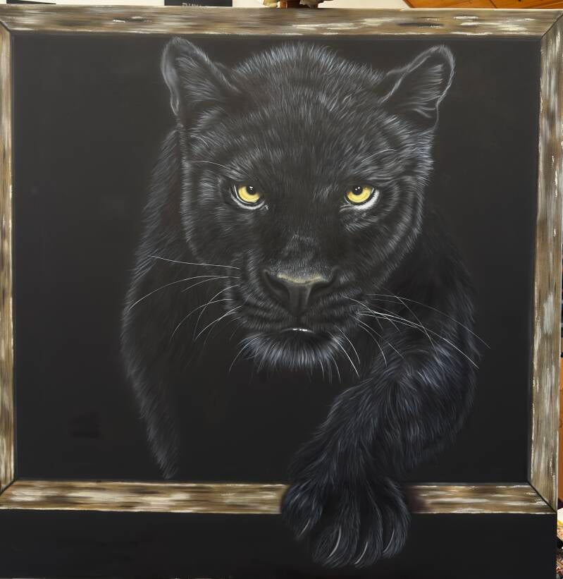 Black Panther 100x100cm